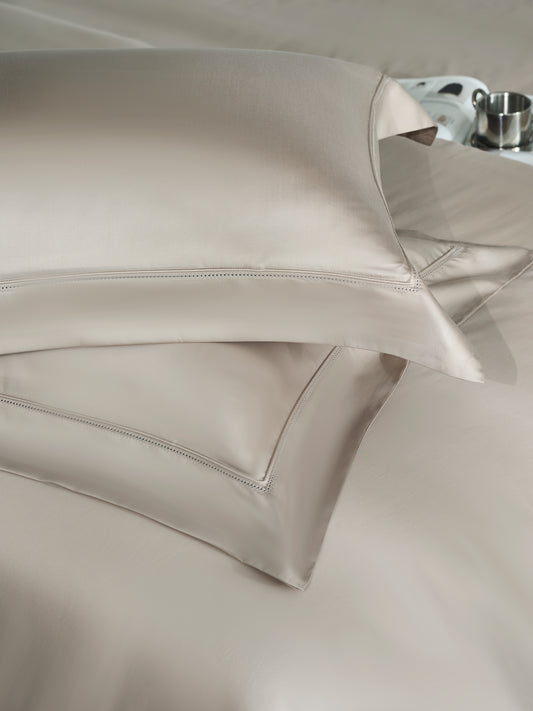 Tencel Cotton Fitted Sheet & Duvet Cover Set
