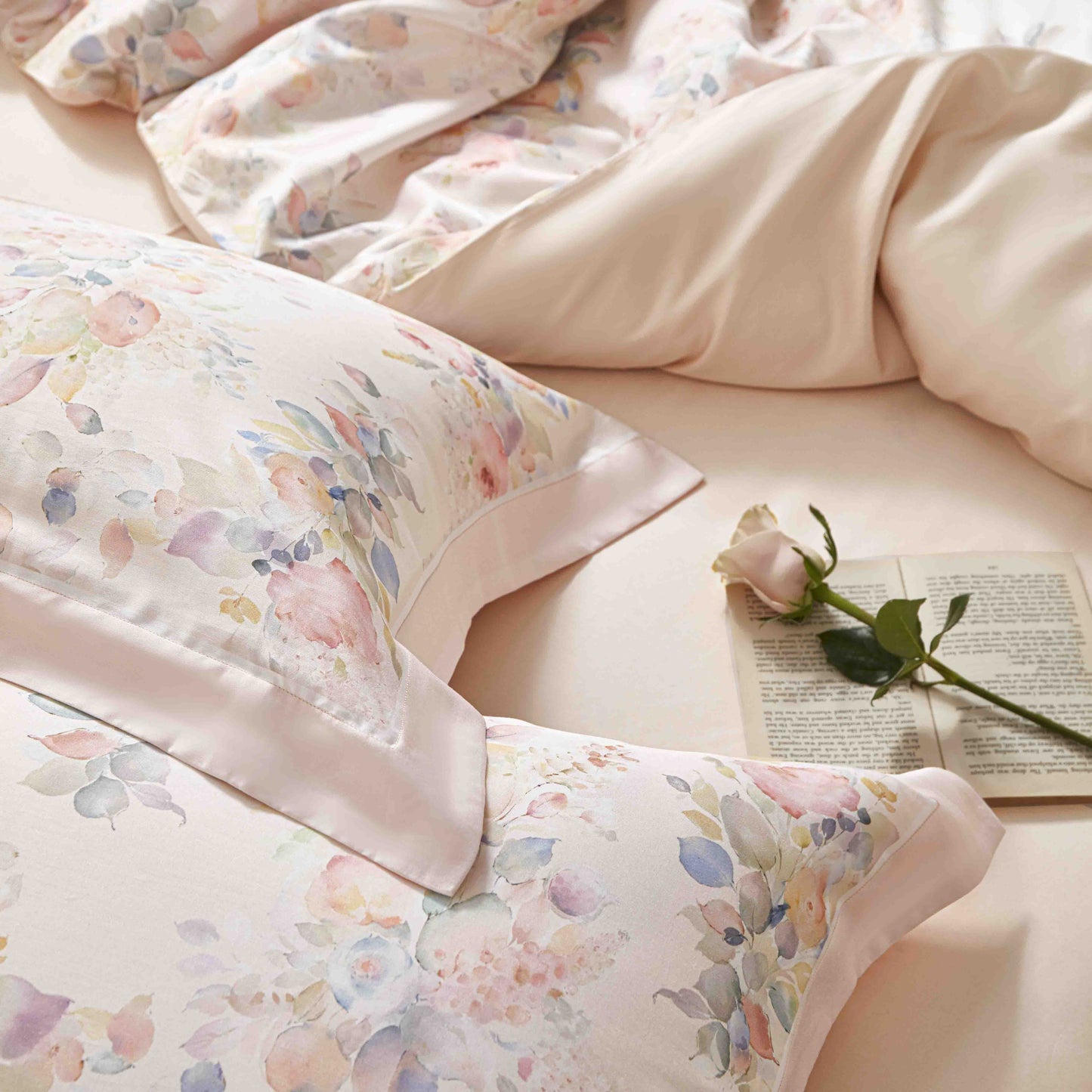 Tencel Cotton Fitted Sheet & Duvet Cover Set