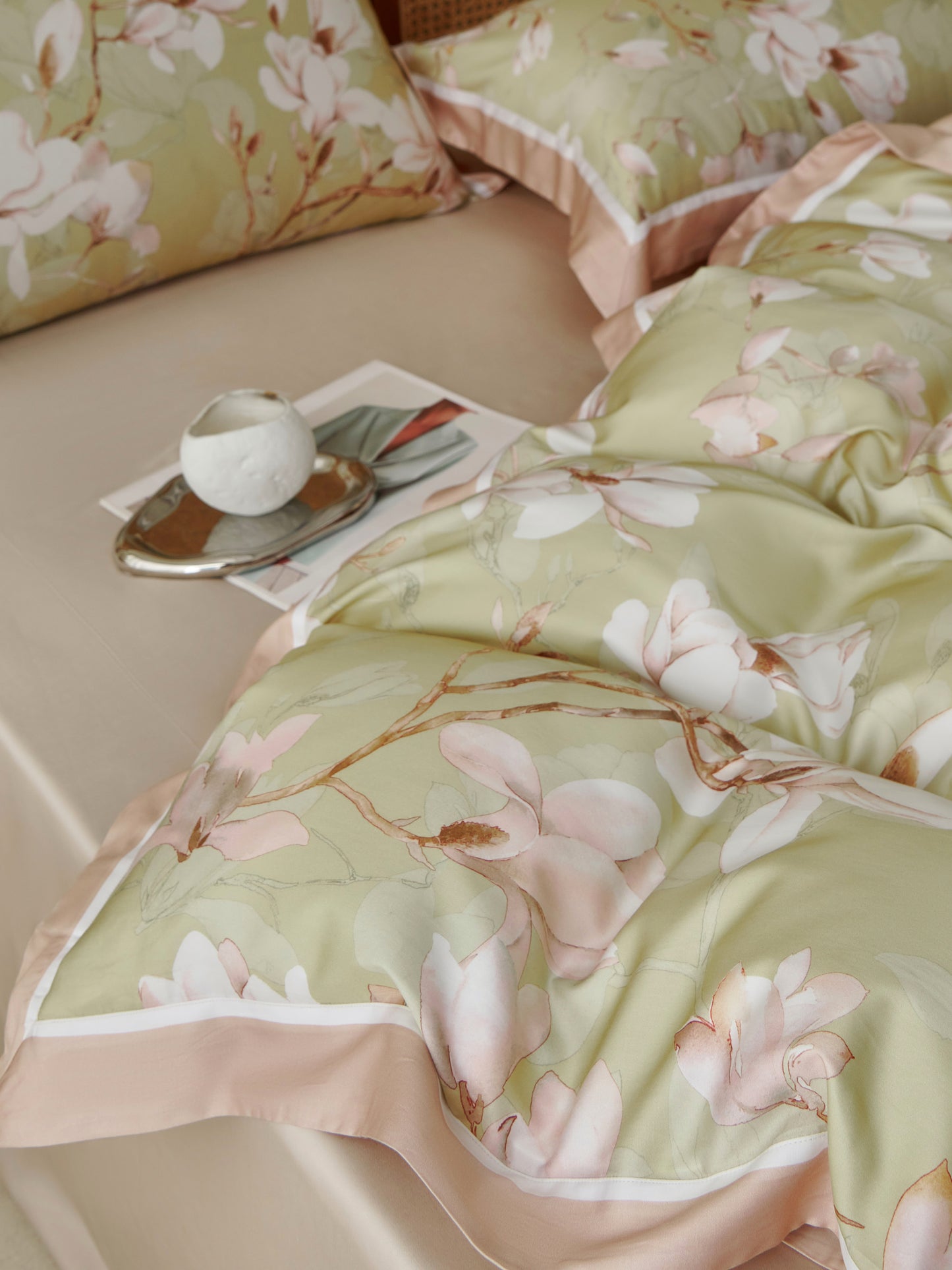Tencel Cotton Fitted Sheet & Duvet Cover Set