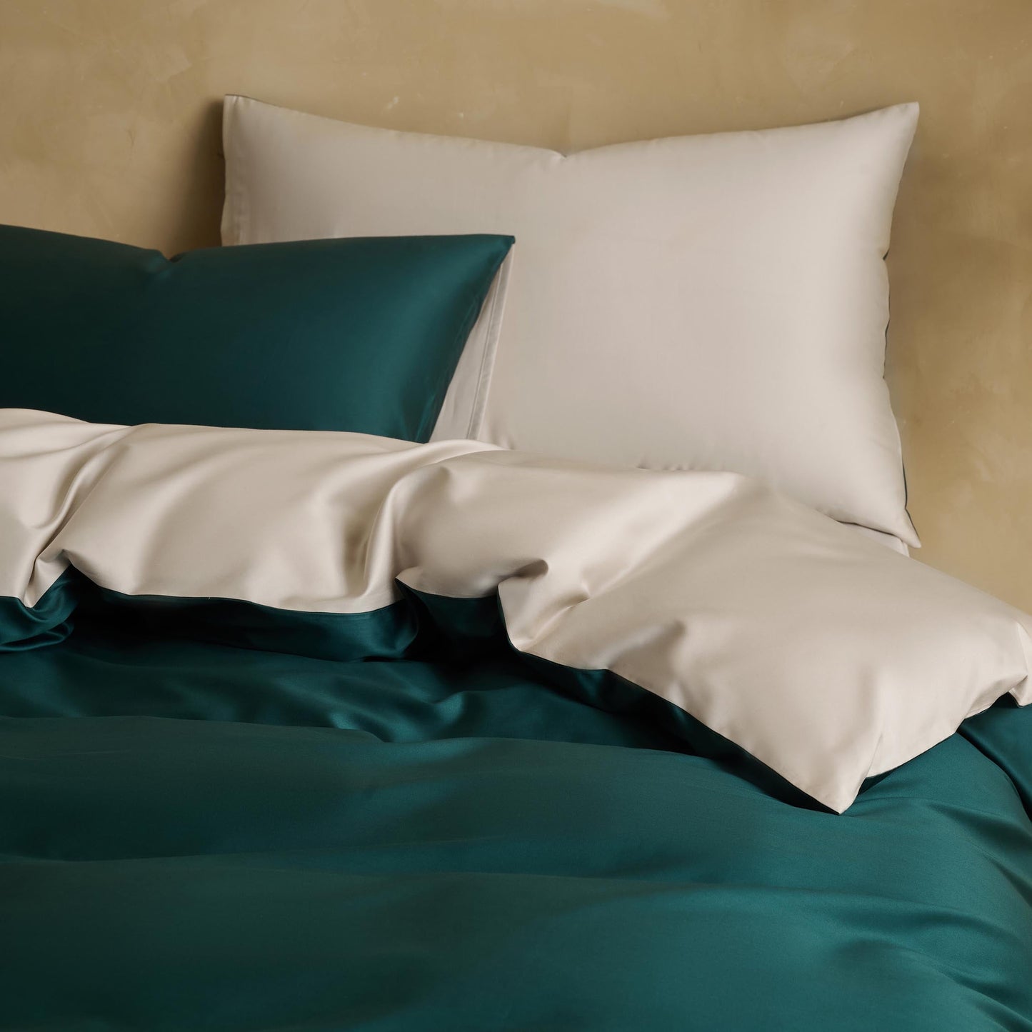 Sateen Cotton Bedsheet & Duvet Cover Set