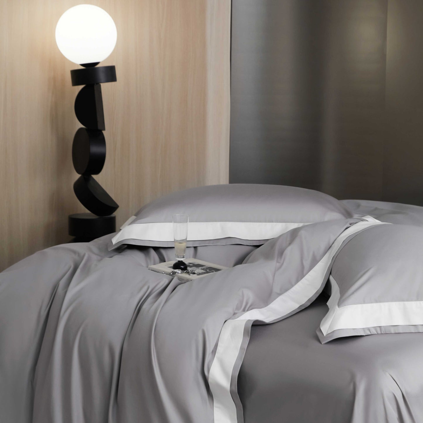 Pima Cotton Fitted Sheet & Duvet Cover Set