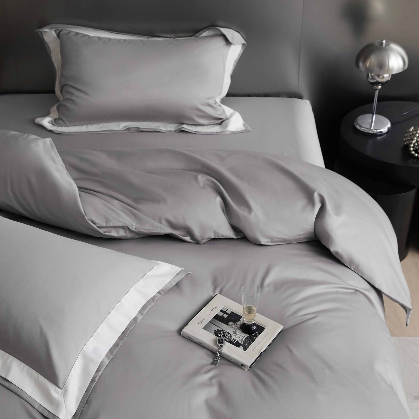 Pima Cotton Fitted Sheet & Duvet Cover Set