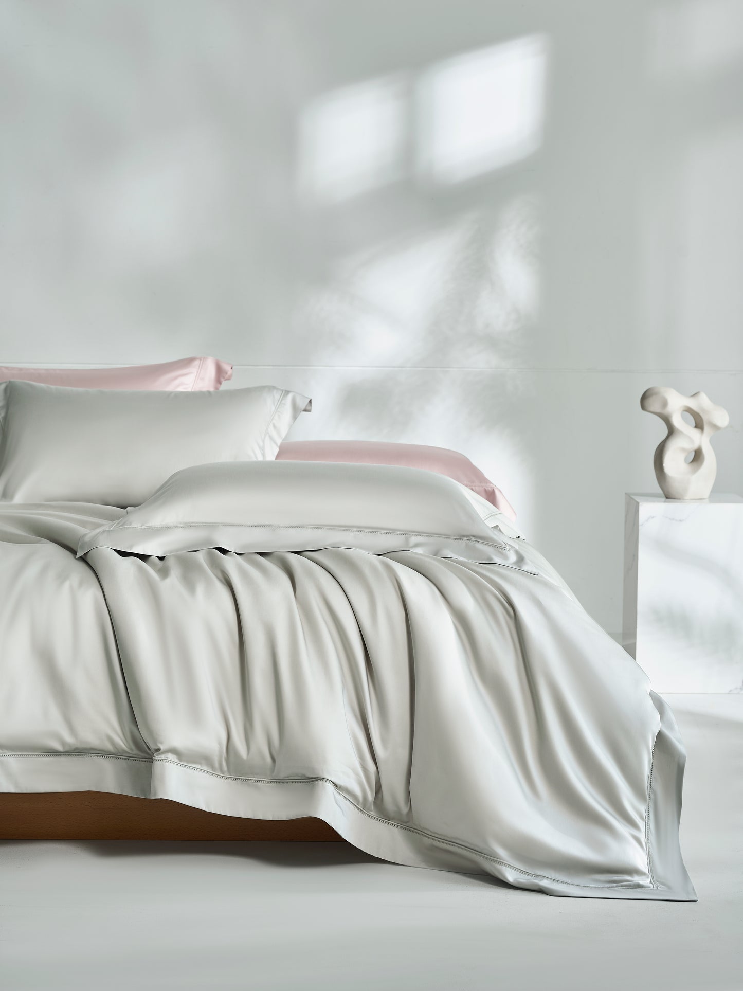Tencel Cotton Fitted Sheet & Duvet Cover Set