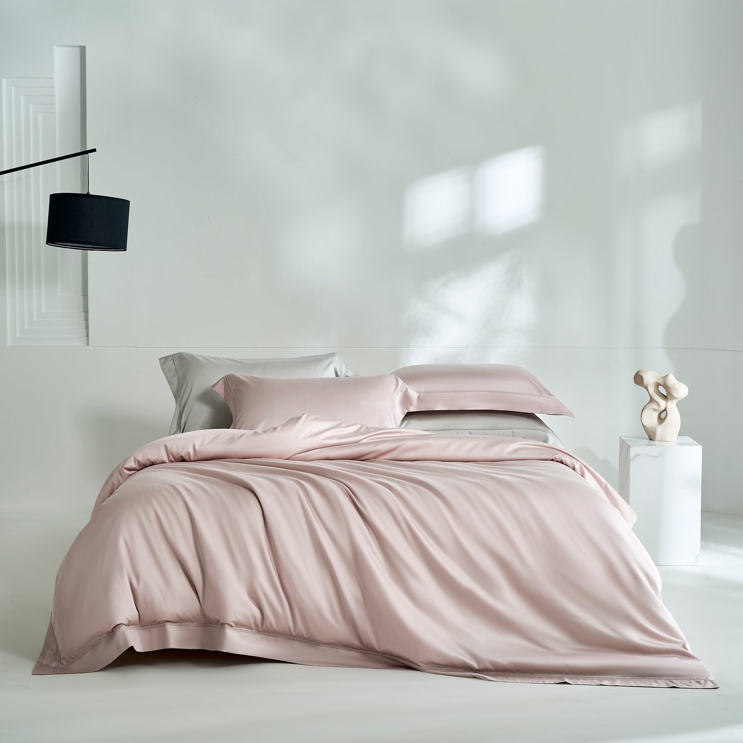 Tencel Cotton Fitted Sheet & Duvet Cover Set