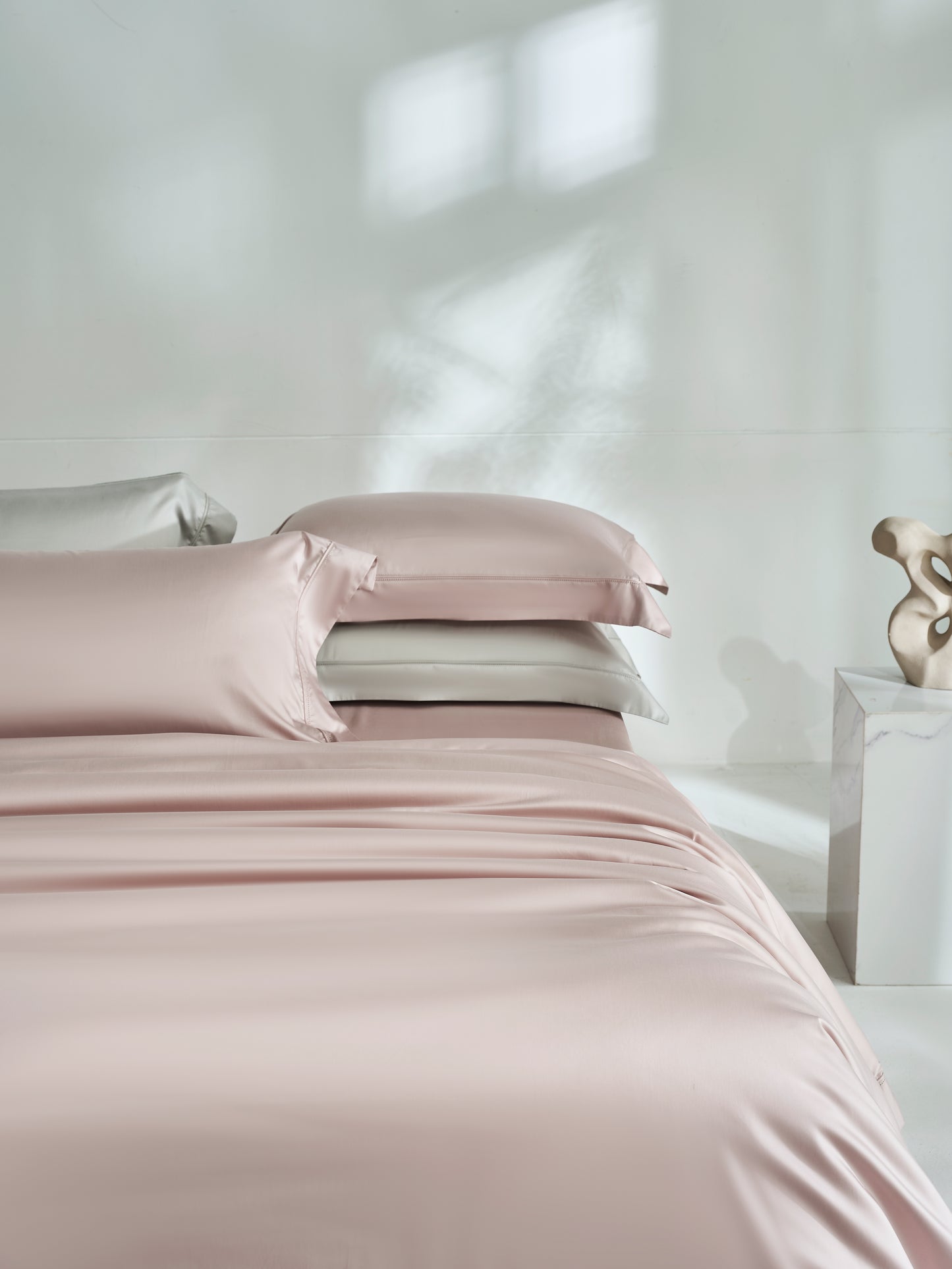 Tencel Cotton Fitted Sheet & Duvet Cover Set