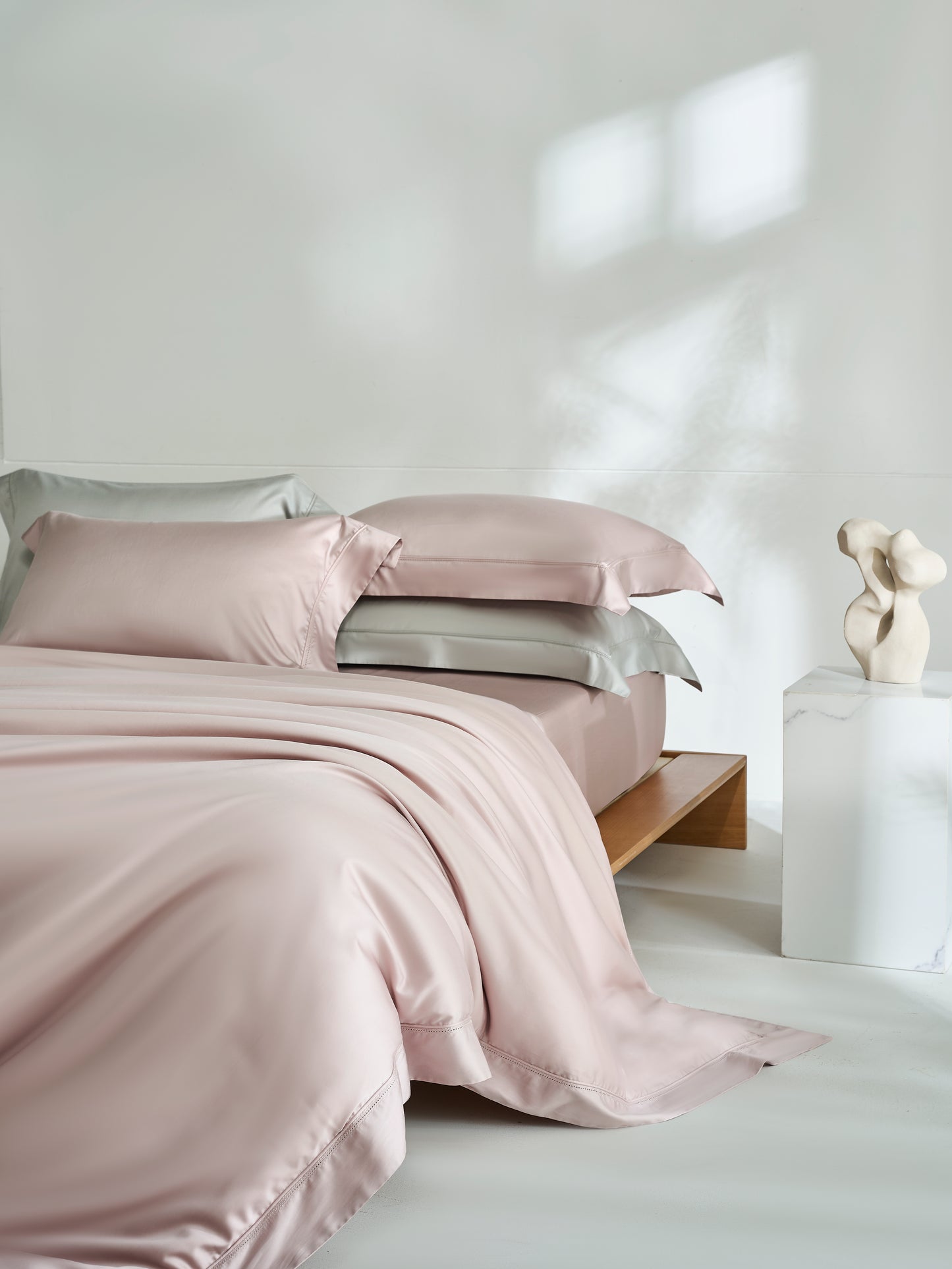 Tencel Cotton Fitted Sheet & Duvet Cover Set