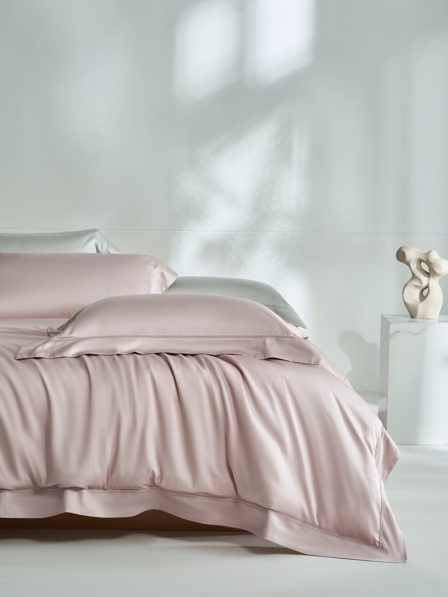 Tencel Cotton Fitted Sheet & Duvet Cover Set