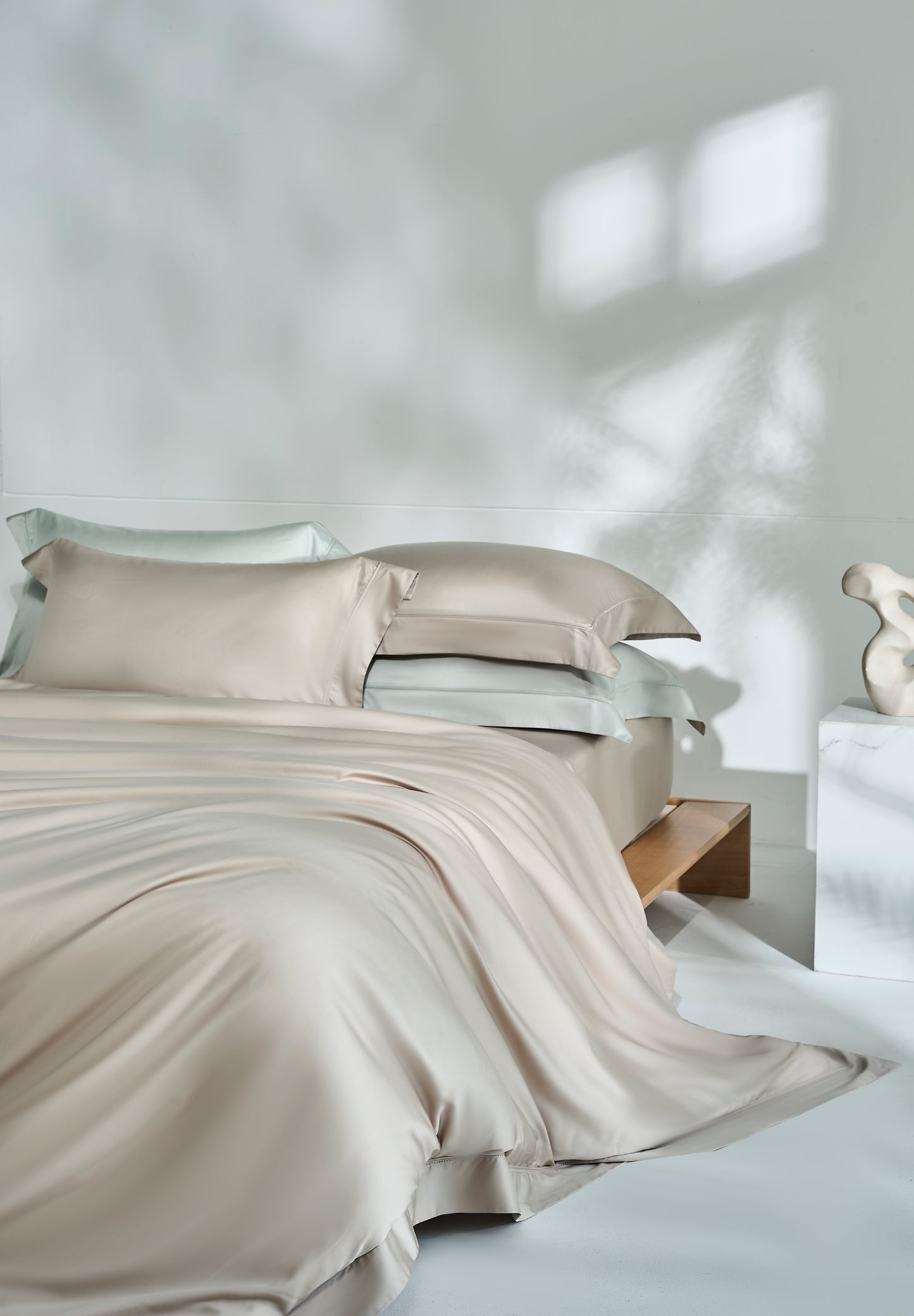 Tencel Cotton Fitted Sheet & Duvet Cover Set